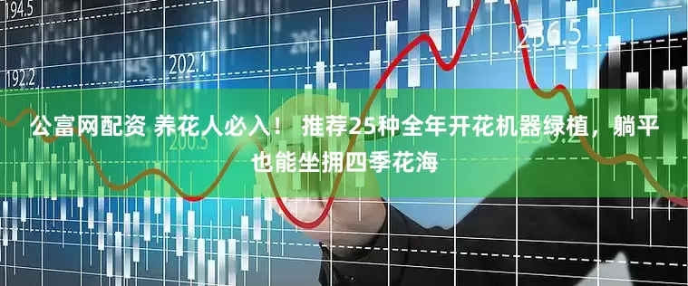 公富网配资 养花人必入！ 推荐25种全年开花机器绿植，躺平也能坐拥四季花海
