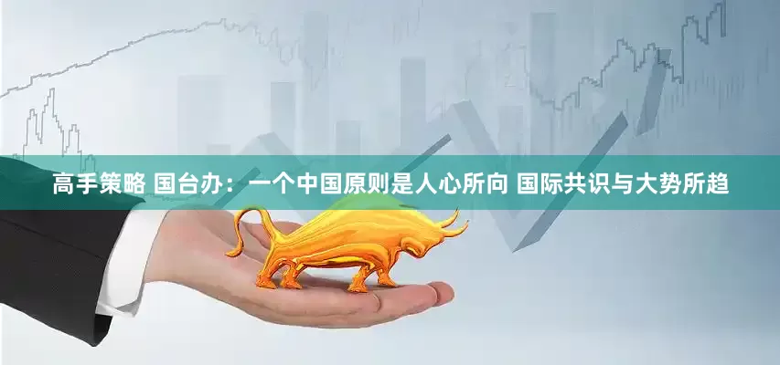 高手策略 国台办：一个中国原则是人心所向 国际共识与大势所趋